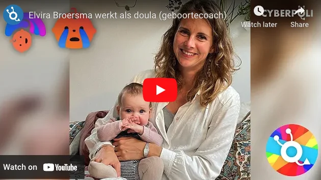 Elvira Broersma werkt als doula